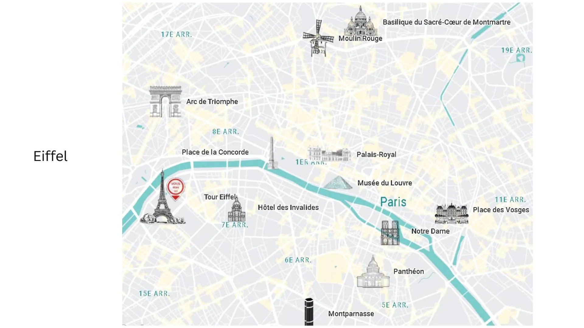 Charming French Style Apartment With Eiffel Tower View Prime Location Near Top Attractions París